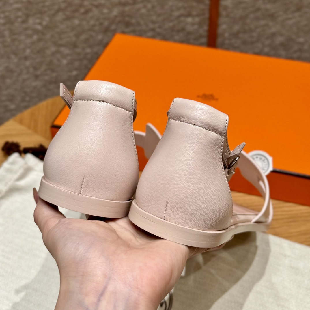 (찡댄) 에르메스 산토리니 샌들